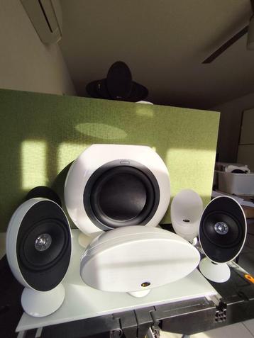 KEF 3005 SE White Edition 5.1 Home Cinema/Muziek beschikbaar voor biedingen