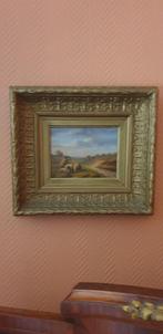 Olieverf op paneel Dieren