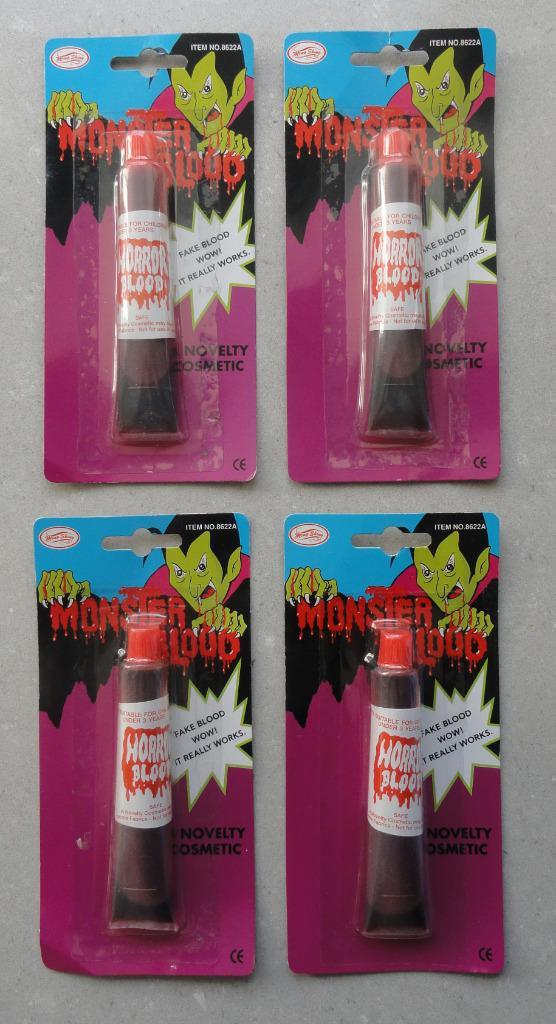 Vintage Ming Shing monster blood (4 stuks), Hobby en Vrije tijd, Overige Hobby en Vrije tijd, Nieuw, Ophalen