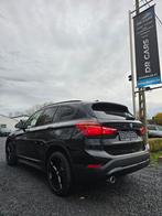 *BMW X1 S-DRIVE 16DA 8 TRAPS AUTOMAAT//LED//PDC//ALU VELGEN*, USB, Stof, Zwart, Bedrijf