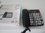 Telefoon met grote toetsen, Telecommunicatie, Vaste telefoons | Niet Draadloos, Ophalen of Verzenden, Nieuw