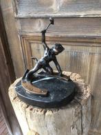 Bronzen beelden 9 stuks, Antiek en Kunst, Antiek | Brons en Koper, Ophalen