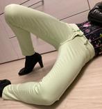Muntgroene skinny broek dames Pepe Jeans W27 L32, Verzenden, Zo goed als nieuw, Maat 34 (XS) of kleiner, Lang