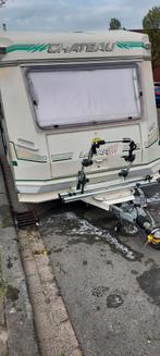 Caravan chateau van 1990 j met nieuwe kleine voortent, Caravans en Kamperen, Caravans, Chateau, Tot en met 3, Particulier, Kachel