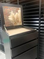 zwarte IKEA Malm ladekast, Ophalen, Zo goed als nieuw