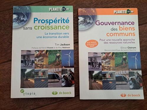 Prospérité sans croissance et Gouvernance des biens communs, Boeken, Politiek en Maatschappij, Zo goed als nieuw, Maatschappij en Samenleving