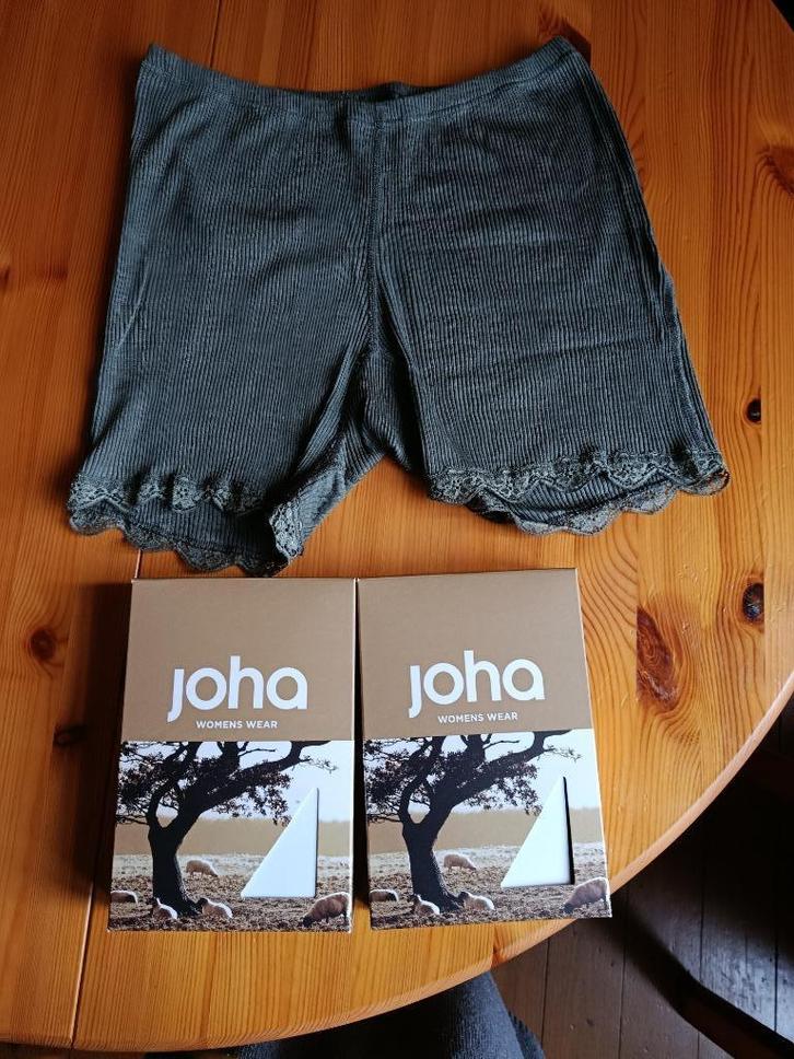 JOHA, 70% WOLLEN SHORT DAMES 2XL   (onderbroek met pijpen), Kleding | Dames, Wintersportkleding, Nieuw, Overige typen, Maat 46/48 (XL) of groter