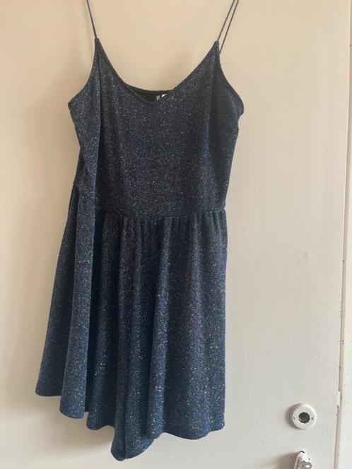 glitter playsuit, Kleding | Dames, Jurken, Nieuw, Maat 42/44 (L), Zwart, Ophalen of Verzenden