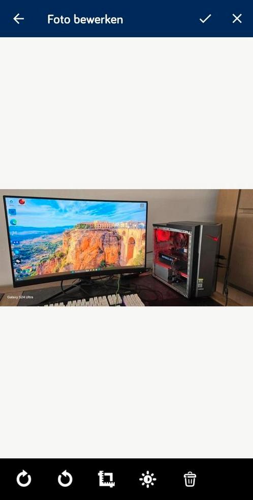 geming pc, Computers en Software, Monitoren, Zo goed als nieuw, Gaming, Ophalen of Verzenden