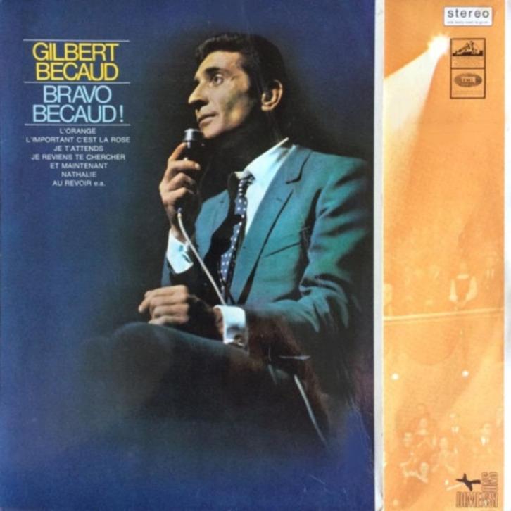 LP- Gilbert Becaud- Bravo Becaud!, Cd's en Dvd's, Vinyl | Pop, Ophalen of Verzenden