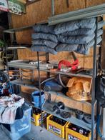 9 lopende meter metalen magazijn rek., Zakelijke goederen, Kantoor en Winkelinrichting | Magazijn, Stelling en Opslag, Ophalen