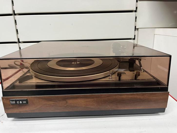 Platine Vinyle Vintage Dual CS 16 (Châssis 1214), TV, Hi-fi & Vidéo, Tourne-disques, Utilisé, Dual, Automatique, Enlèvement