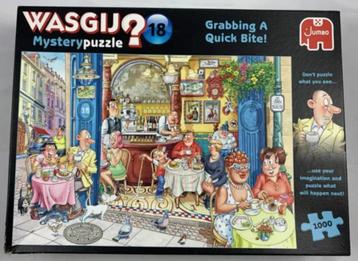 Wasgij Mystery Puzzel 1000 st. Nr 18 Een snelle hap compleet beschikbaar voor biedingen