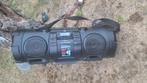 Jvc boombox stereo radio cd speler met ipod aansluiting, Ophalen of Verzenden, Zo goed als nieuw, Radio, Met cd-speler
