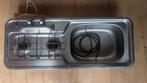 Dometic 2-pits gas- en spoelcombinatie voor een camper.., Ophalen, Gebruikt