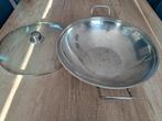 Diameter van de wok: 36 cm, Huis en Inrichting, Ophalen of Verzenden, Aluminium, Wok