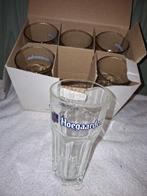 6 oude glazen Hoegaarden Rose, nieuwstaat, Verzamelen, Ophalen of Verzenden, Zo goed als nieuw, Glas of Glazen, Overige merken