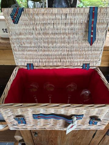 Martini aperitiefmand, Hobby en Vrije tijd, Picknickmanden, Ophalen of Verzenden, Nieuw