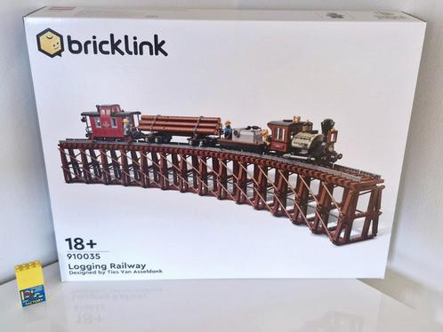 Lego 910035 Bricklink Logging Railway (zeldzaam), Kinderen en Baby's, Speelgoed | Duplo en Lego, Nieuw, Lego, Complete set, Ophalen of Verzenden