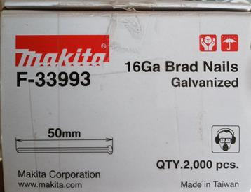 Makita Brad Nails 50 mm