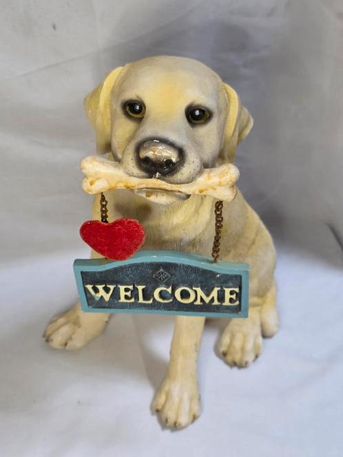 Prachtig puppy beeld, Verzamelen, Beelden en Beeldjes, Zo goed als nieuw, Ophalen of Verzenden