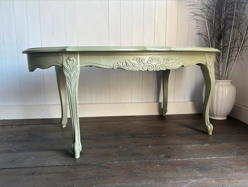 Salontafel, Huis en Inrichting, Tafels | Sidetables, Zo goed als nieuw, Rond, Ophalen