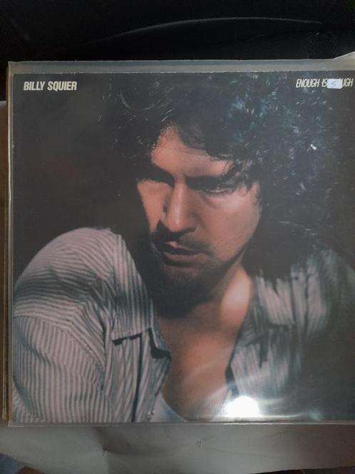 lp - billy squier - enough is enough, Cd's en Dvd's, Vinyl | Hardrock en Metal, Gebruikt, Ophalen of Verzenden