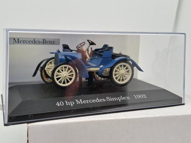 Mercedes Simplex (1902) 1/43, Hobby en Vrije tijd, Modelauto's | 1:43, Zo goed als nieuw, Auto, Verzenden