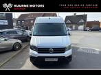 Volkswagen Crafter L3-H3 3-Zit Uitbekleed/Cam/Airco/Bt *1j g, Auto's, Bestelwagens en Lichte vracht, 4 deurs, Stof, Zwart, 4 cilinders