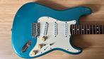 Fender Stratocaster 1992 - MIM - Bleu Lake Placid, Enlèvement ou Envoi, Utilisé, Solid body, Fender