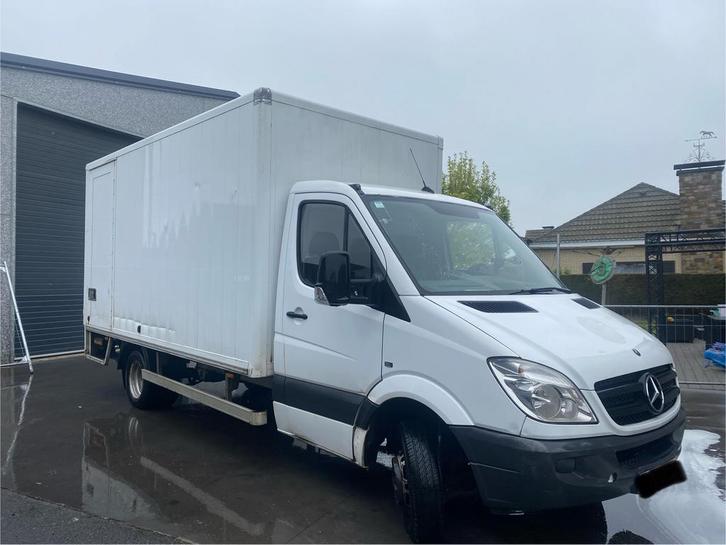 MERCEDES 511 CDI Sprinter Automaat Bakwagen laadklep, Auto's, Bestelwagens en Lichte vracht, Particulier, Airbags, Android Auto