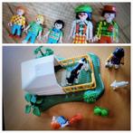 2 sets playmobil boerderij en circusfiguren, Kinderen en Baby's, Complete set, Ophalen of Verzenden, Zo goed als nieuw