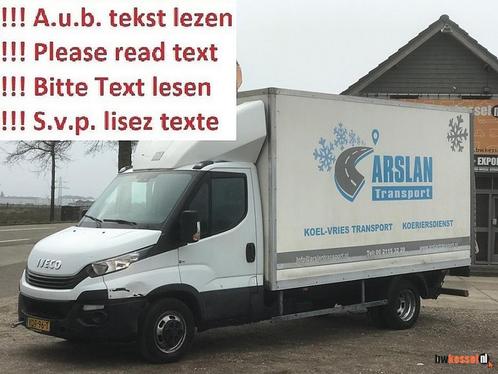 Iveco Daily 35C16V 2.3 HPi Euro 6 Bakwagen Koffer Klep Motor, Auto's, Bestelwagens en Lichte vracht, Bedrijf, ABS, Airconditioning