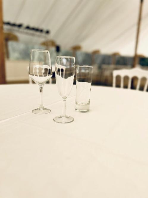 Cava / wijn / frisdrank glazen voor Feesten en Events, Diversen, Rommelmarktspullen, Nieuw, Ophalen of Verzenden