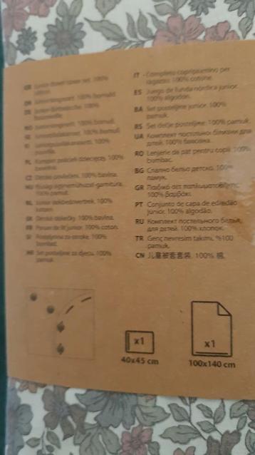 Romantisch bloemen dekbedovertrek sloop 1 persoon beschikbaar voor biedingen