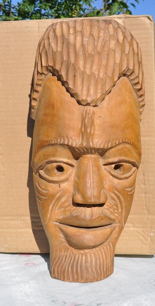 masque africain mural en bois modele 9, Enlèvement ou Envoi