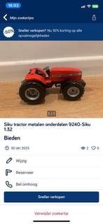 Rode tractor- mee gespeeld - eonder verpakking, Enlèvement, Utilisé