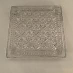 Vintage onderzetter glas., Antiek en Kunst, Ophalen of Verzenden