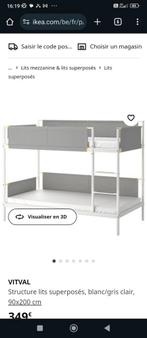 lit superposé il manque un matelas et un sommier, Enfants & Bébés, Chambre d'enfant | Lits superposés & Lits mezzanines, Enlèvement