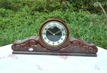 *§ horloge en faience brune S et G beschikbaar voor biedingen