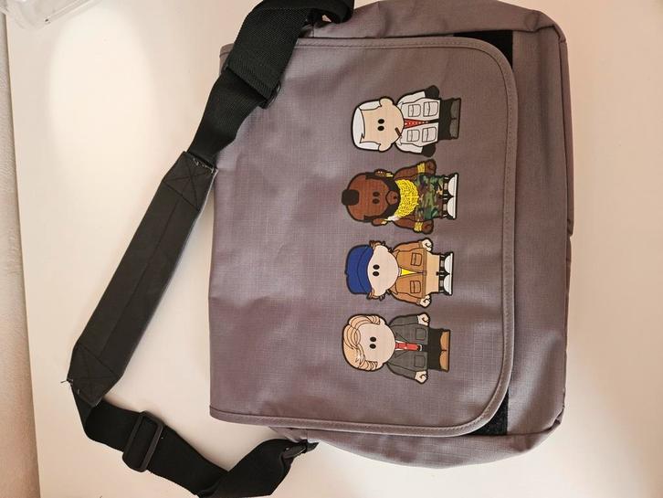 Sac bandoulière Weeficons – A-Team / Agence Tous Risques, Handtassen en Accessoires, Tassen | Schoudertassen, Nieuw, Grijs, Ophalen of Verzenden