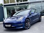 Tesla Model 3 TESLA 3 PERFORMANCE / BLUE / 29.881 km 11/2022, Auto's, Automaat, Gebruikt, Blauw, Leder