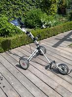 Junior 3 wiel golf trolley. Met parapluhouder., Ophalen, Gebruikt