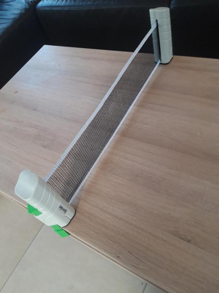 Tafeltennisnet om op tafel te monteren, Sport en Fitness, Tafeltennis, Nieuw, Inklapbaar, Ophalen of Verzenden