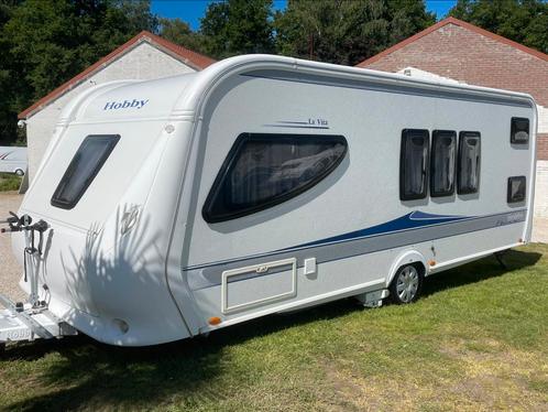 Mooie grote 6 persoons Caraven Hobby La vita 560 kmfe, Mover, Caravans en Kamperen, Caravans, Bedrijf, tot en met 6, Rondzit, Hobby