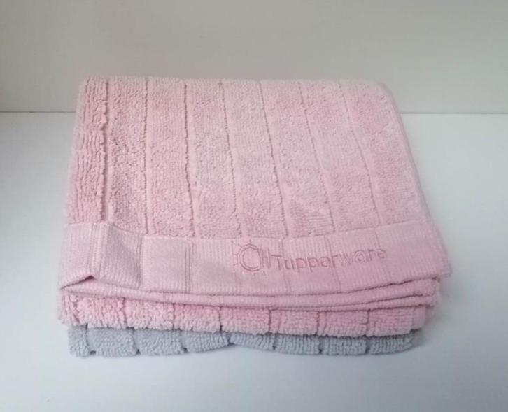 Tupperware™ « Eco Handdoek Keuken » grijs en roze, Huis en Inrichting, Keuken | Tupperware, Nieuw, Overige typen, Verzenden
