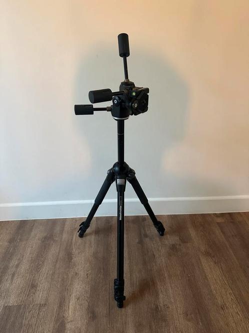 Manfrotto 055PROB met 229 pro 3D kop, Audio, Tv en Foto, Fotografie | Statieven en Balhoofden, Gebruikt, Balhoofd, Ophalen