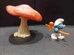 Zeldzame Wanderer Smurf (Long Stick) Bully + Grand Mushroom, Verzamelen, Gebruikt, Ophalen of Verzenden