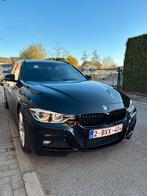 BMW 320i M-pakket 2018 (automaat), Autos, BMW, Cuir, Achat, Noir, 5 portes