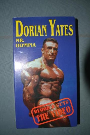 Dorian Yates 6 x Mr Olympia, Blood & Guts la vidéo, Autres types, Enlèvement ou Envoi, Comme neuf, Documentaire